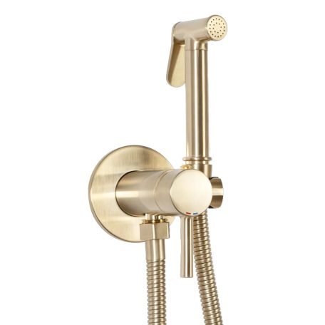 Lungo Loop Brush Gold bidé csaptelep